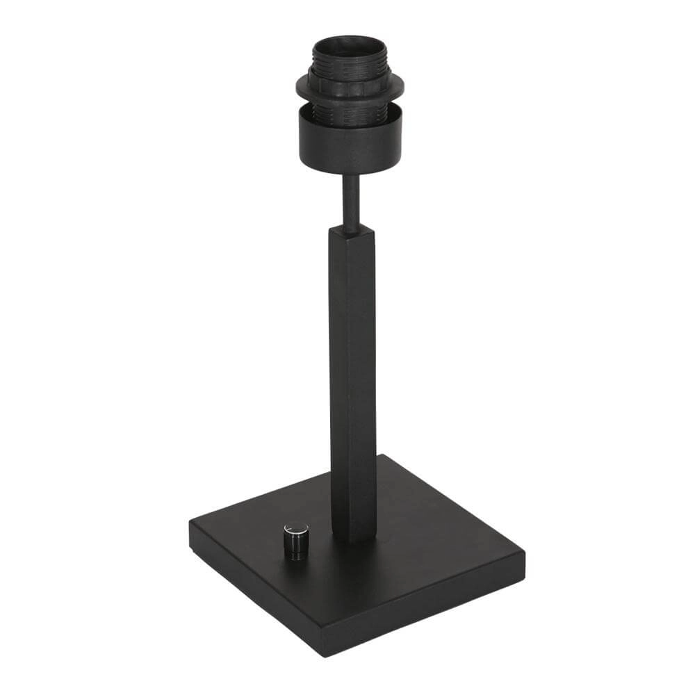 Table lamp Stang black with straw shade Steinhauer 8712746172072