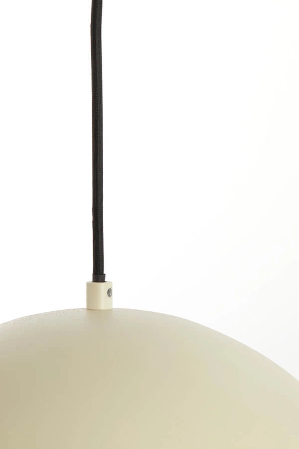 3-light pendant lamp Jaicey cream Light & Living 8717807712426