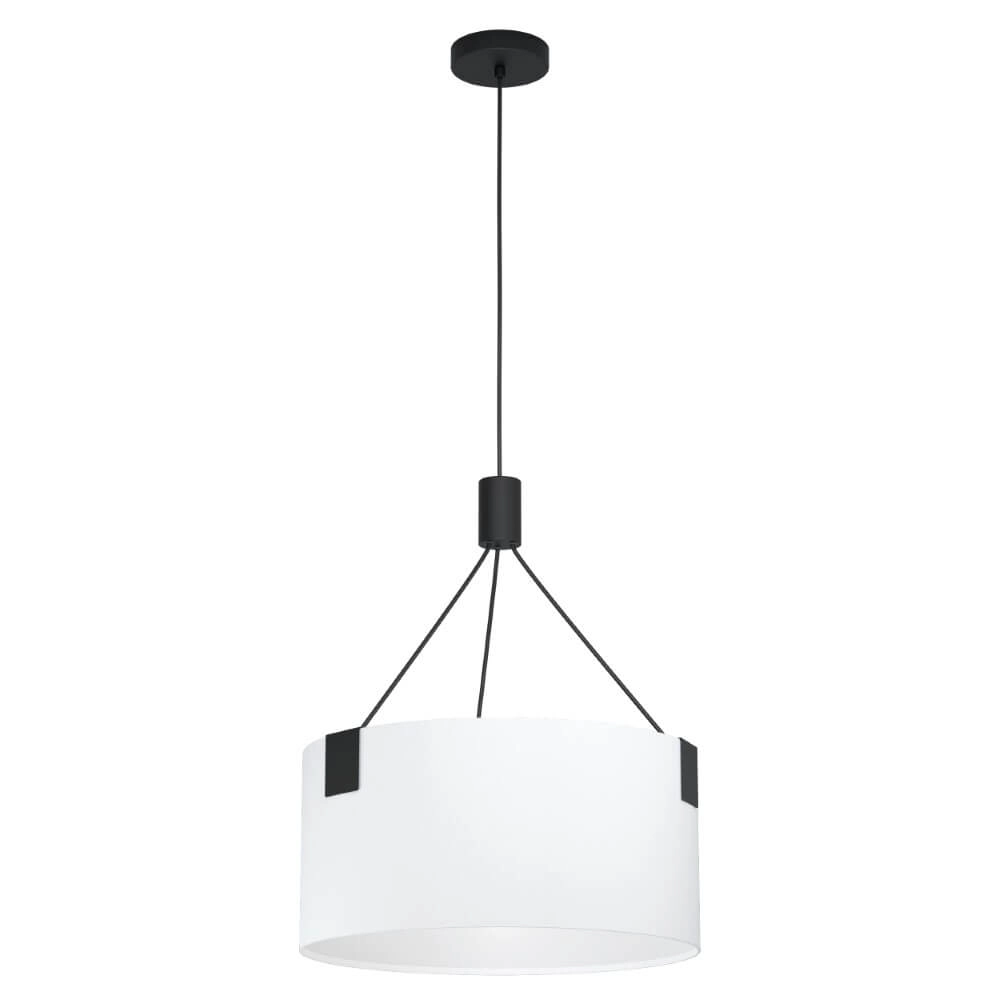 Hanging lamp Tortola with 9 caps
