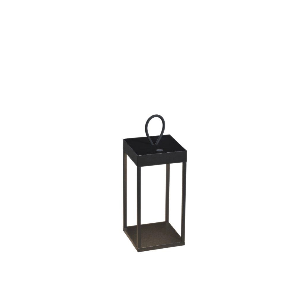 Black table lamp Ravello Rechargeable KonstSmide 7318307811759