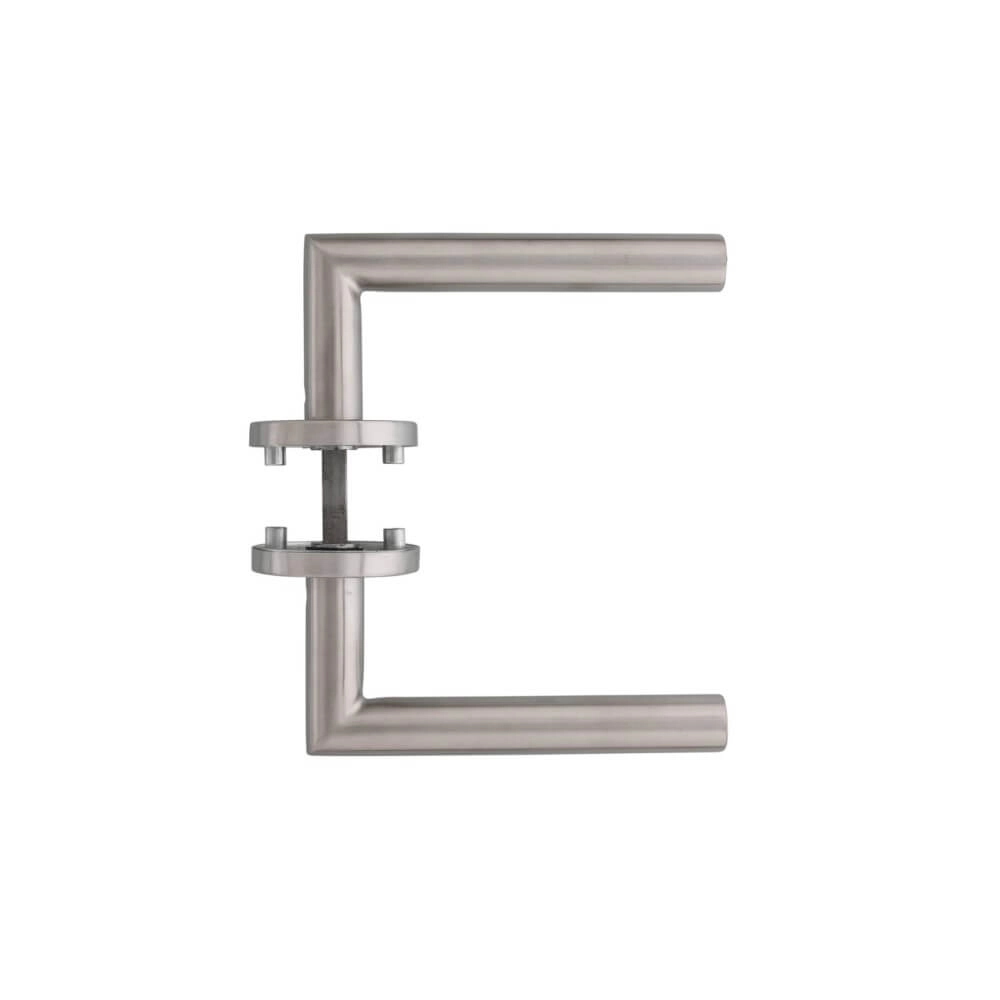 Door handle Hoek 90 rosette stainless steel EN1906/4 Intersteel 8714186142325