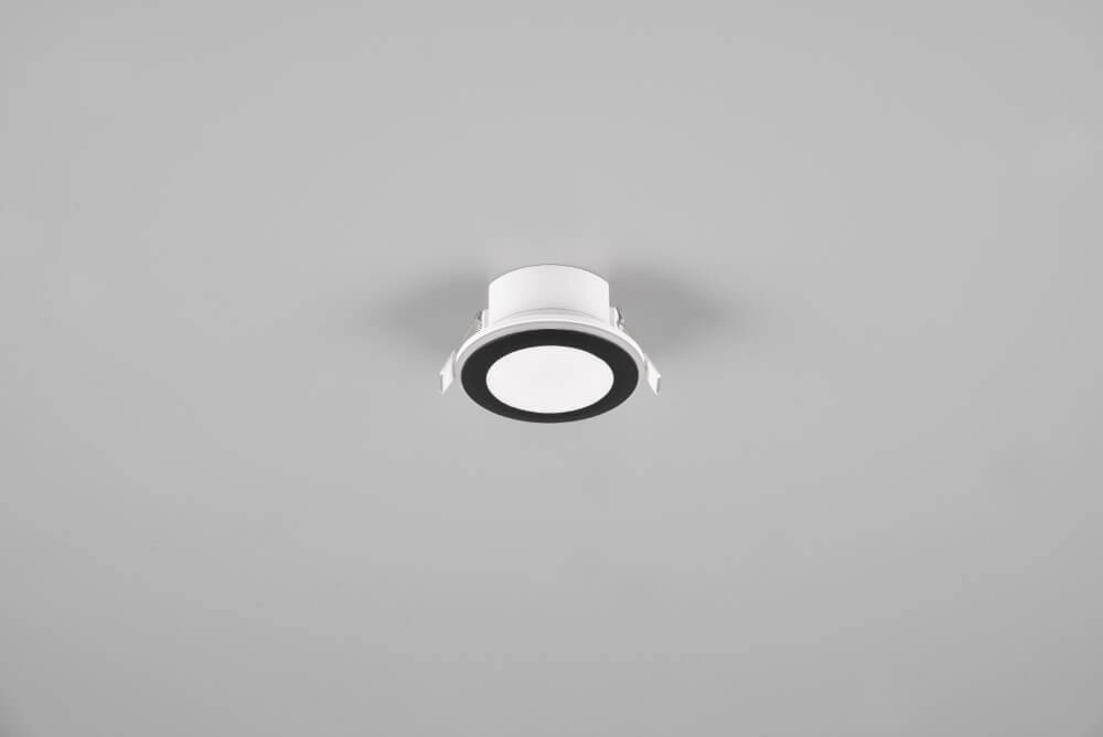 Black recessed spotlight Argus Trio 4017807574500
