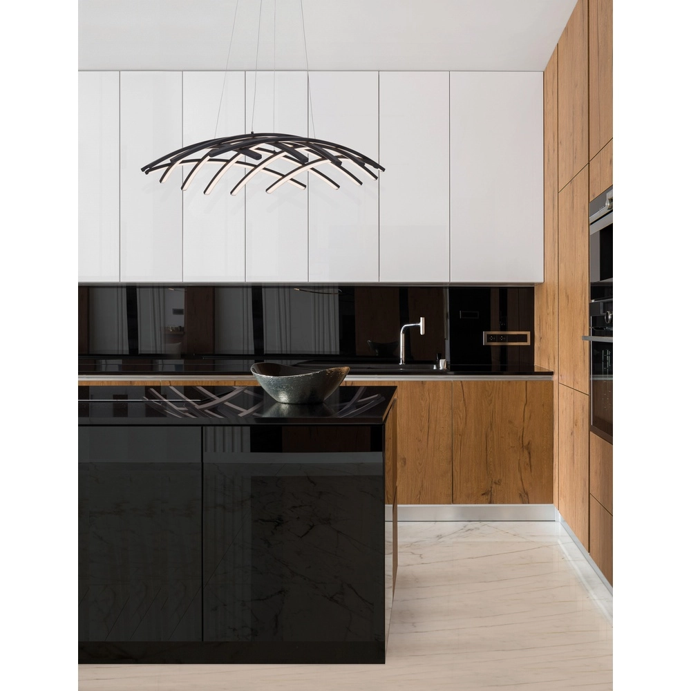 Pendant lamp Narvi black