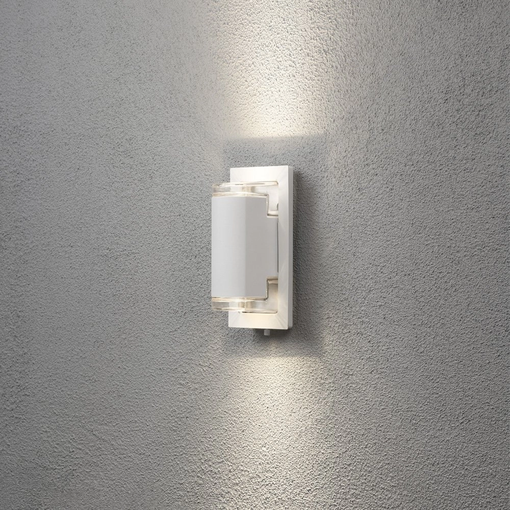 Wall spot Potenza 22cm white KonstSmide 7318307987256