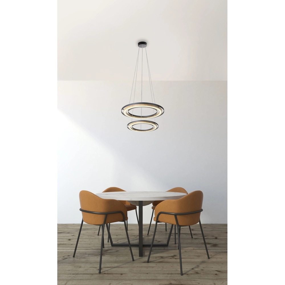 Design pendant lamp Rilas Black Globo 9007371475551