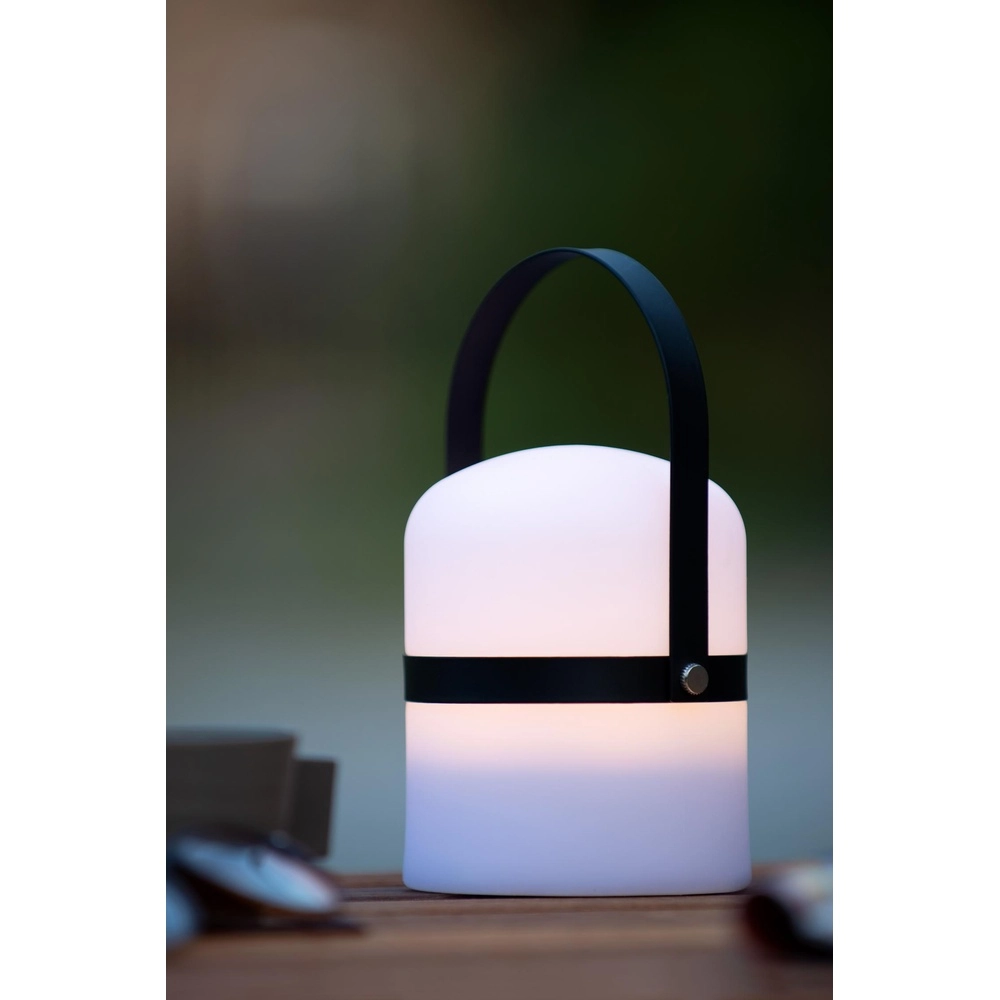 Rechargeable table lamp Little Joe Black Lucide 5411212061416