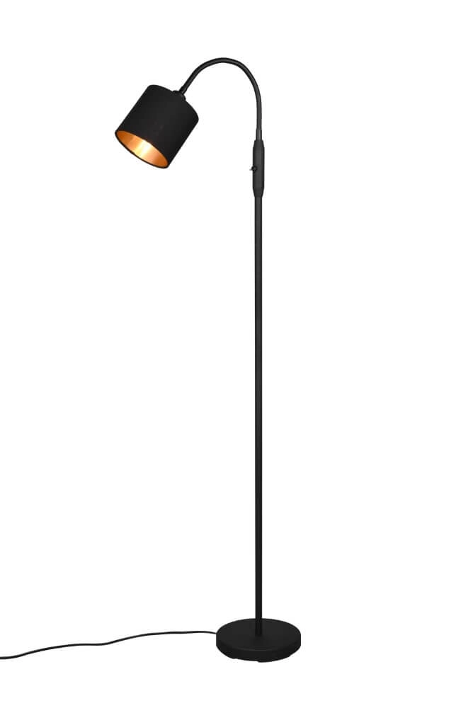 Floor lamp Tommy 130cm black Trio 4017807502992