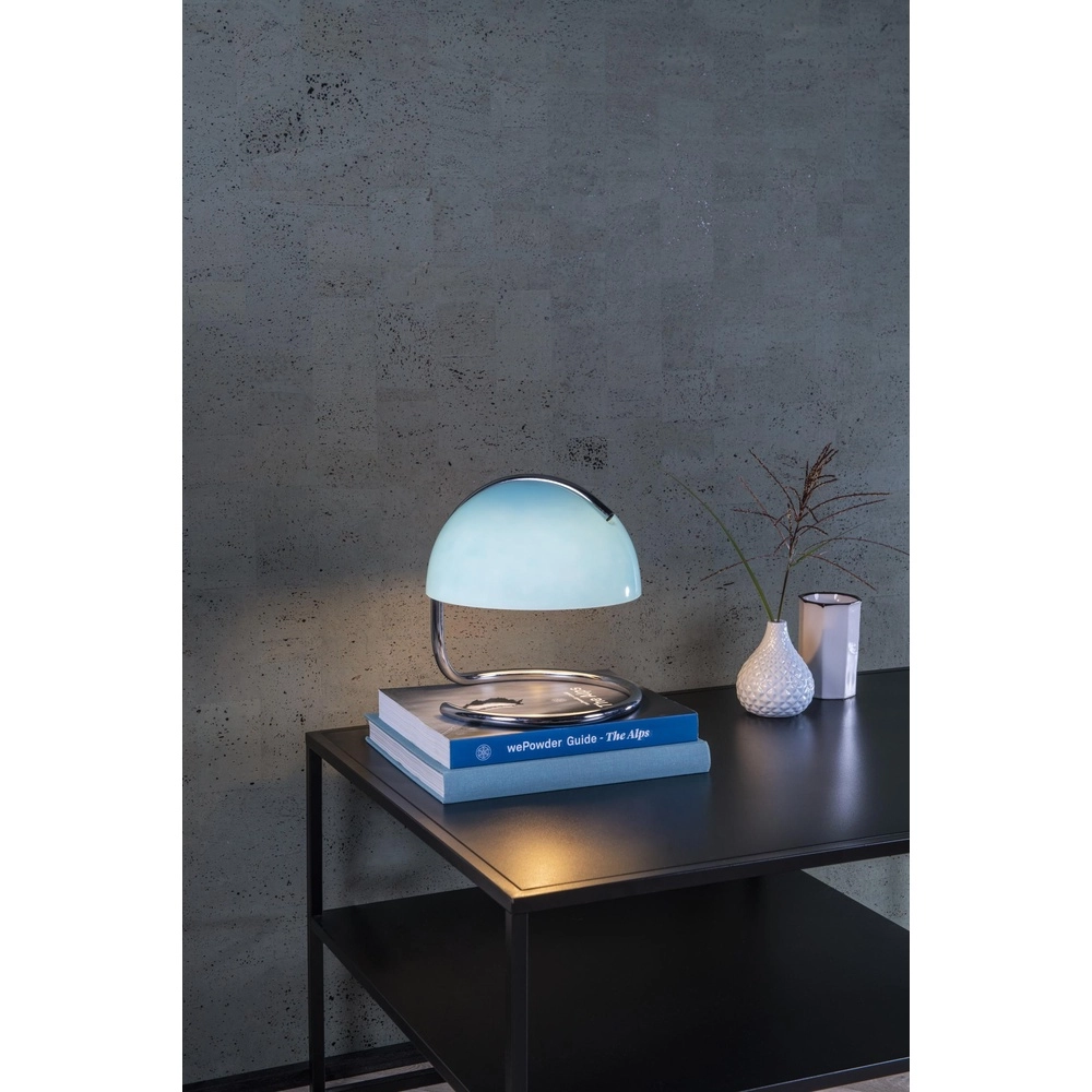Classic table lamp Cato blue Lucide 5411212460868