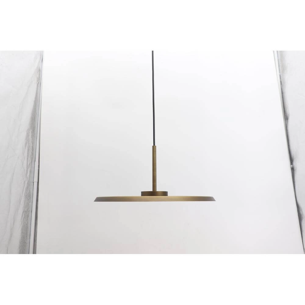 Modern pendant lamp Osorno bronze Ø 35cm Artdelight 8720701101647