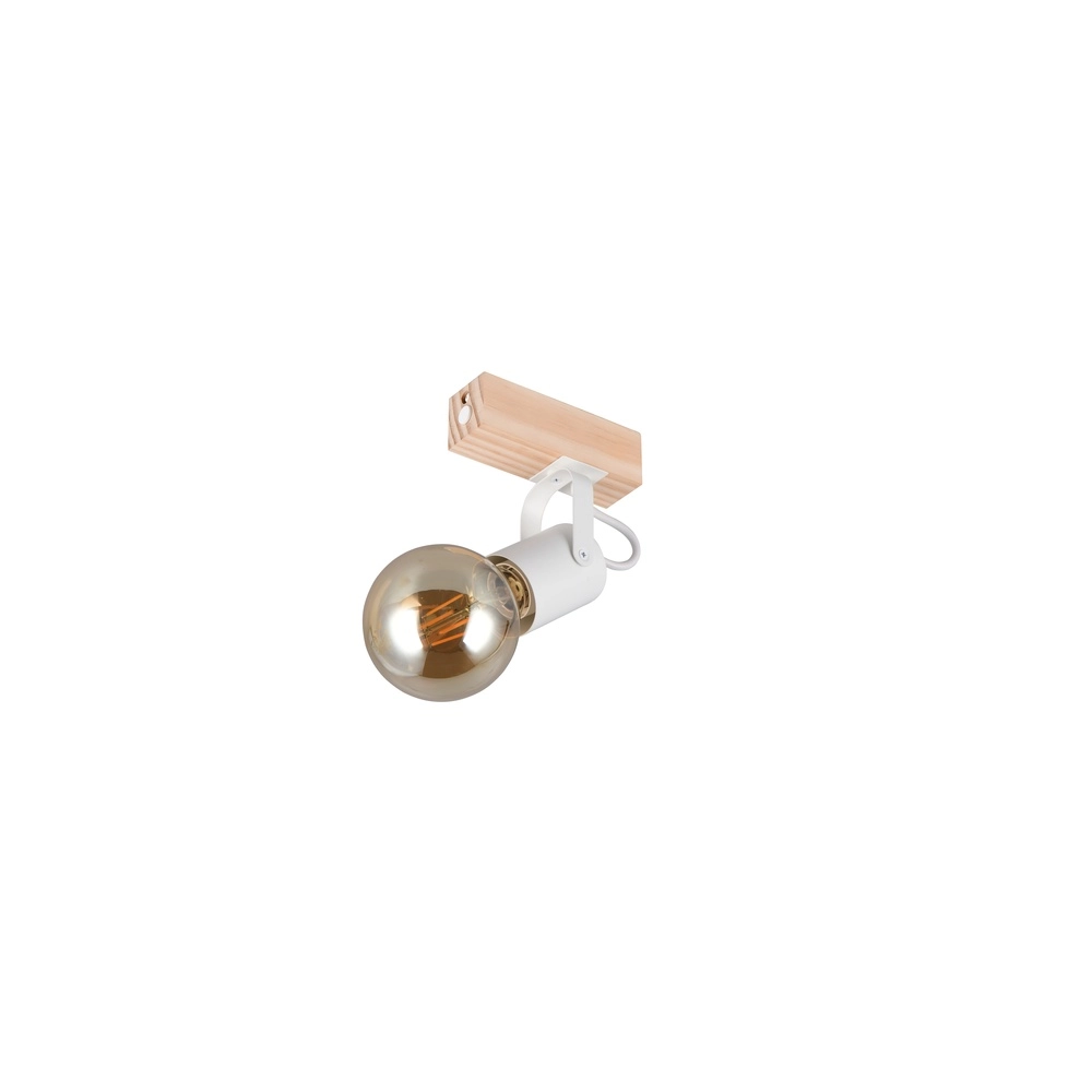 Ceiling lamp Lynar white with wood Trio 4017807670707