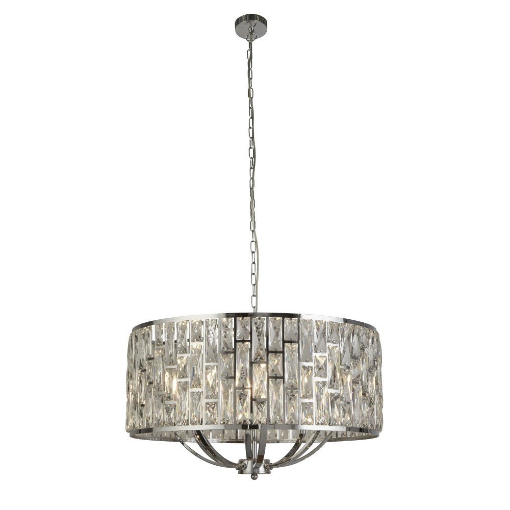 Crystal Pendant Lamp Bijou Ø 65cm Searchlight 5053423159409