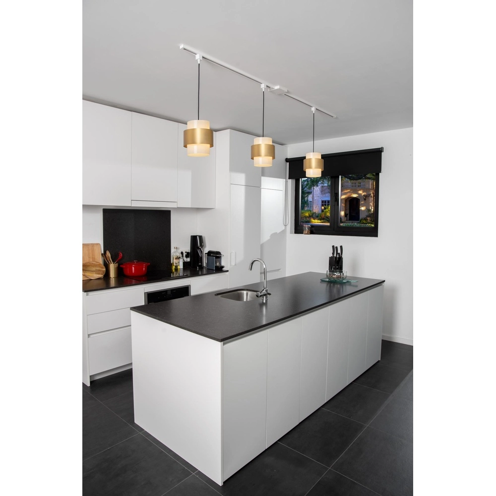 Rail pendant lamp adapter Track 1-phase white Lucide 5411212093868