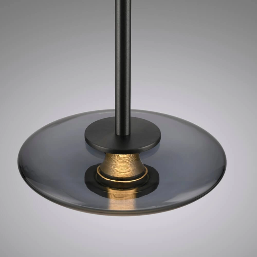 Design hanging lamp Pure Vitrum gray Paul Neuhaus 4012248383957