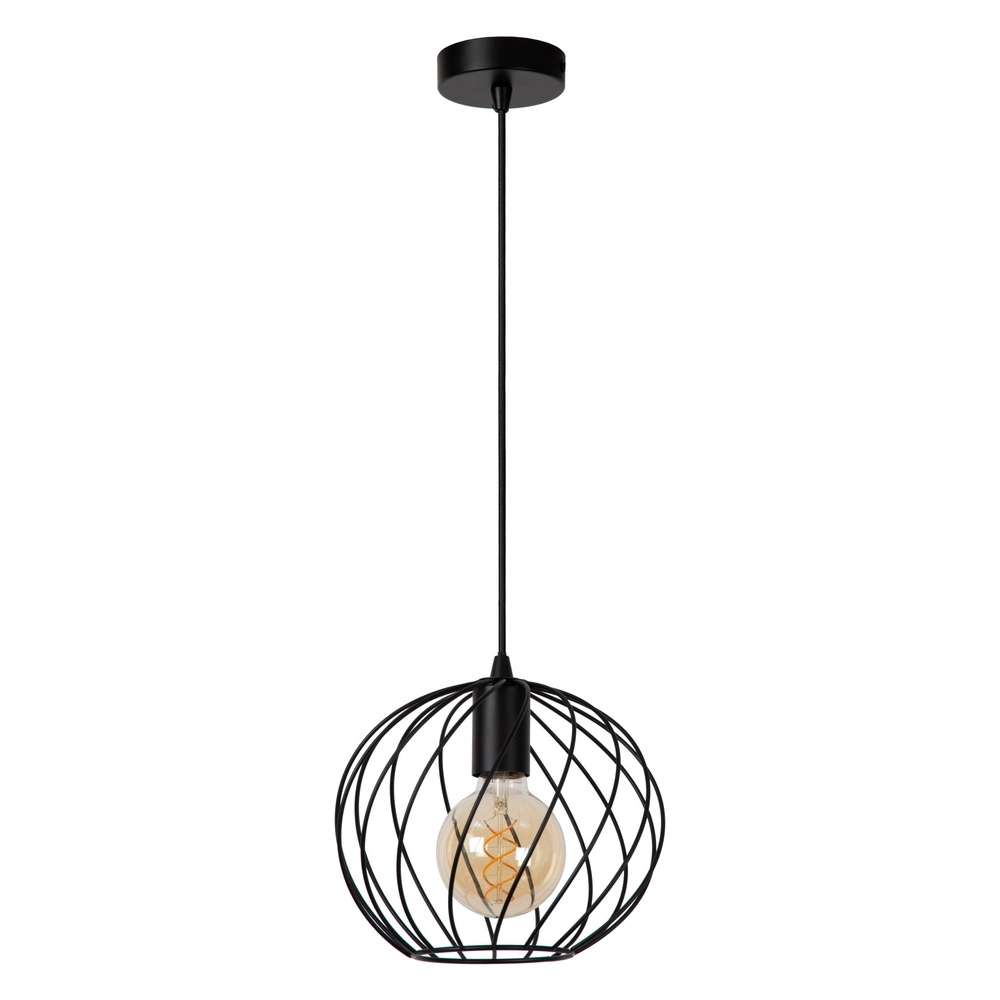 Pendant lamp Danza Ø 25cm black