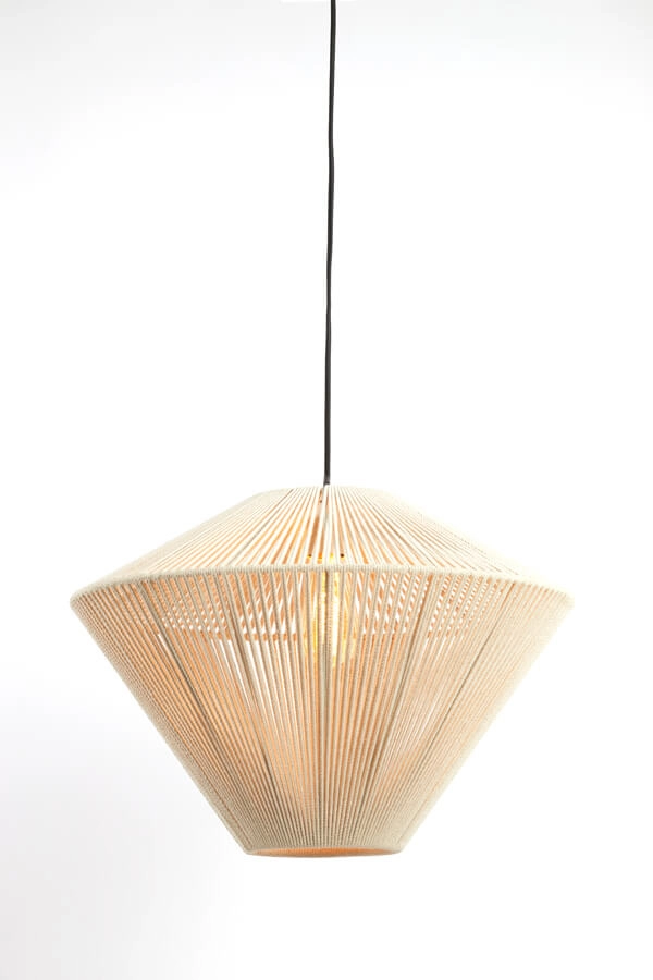 Pendant lamp japandi Felida Ø 56cm cream