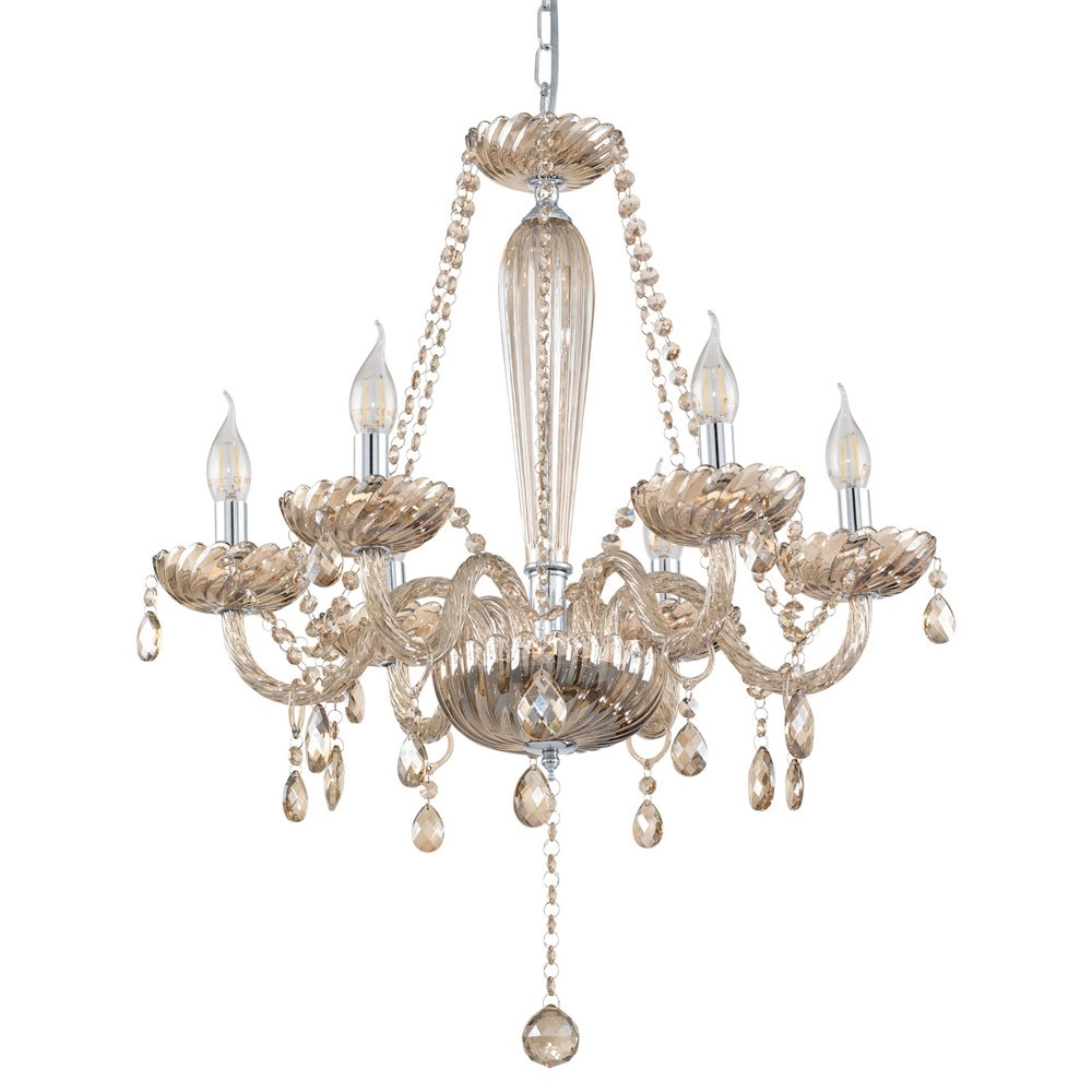 Chandelier Basilano 6-lights 72cm