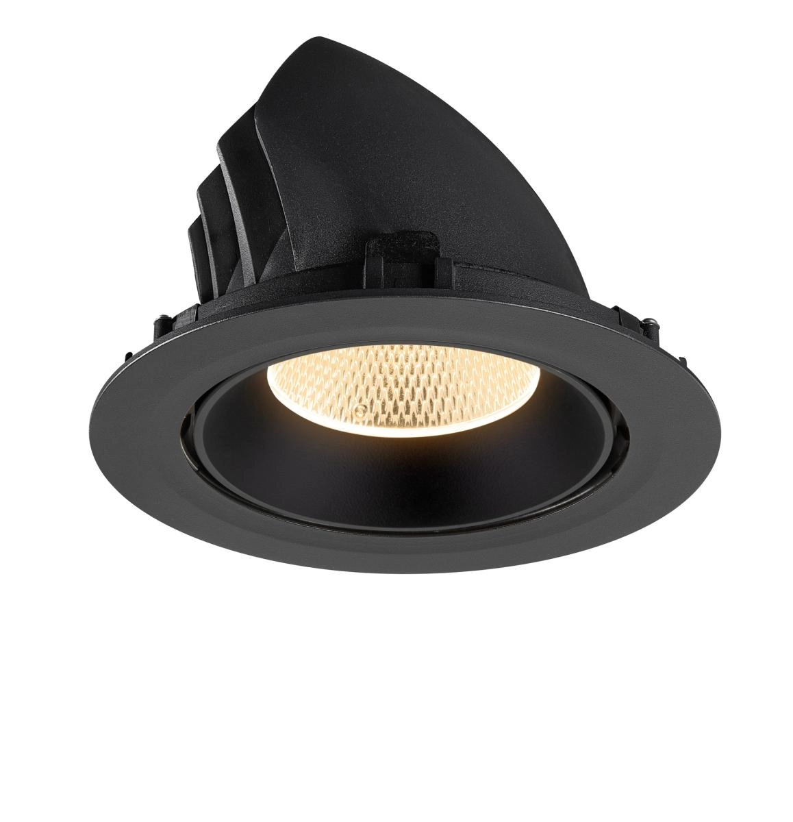 Recessed spotlight Numinos Gimble XL black 2700K - 20deg SLV 4024163308908