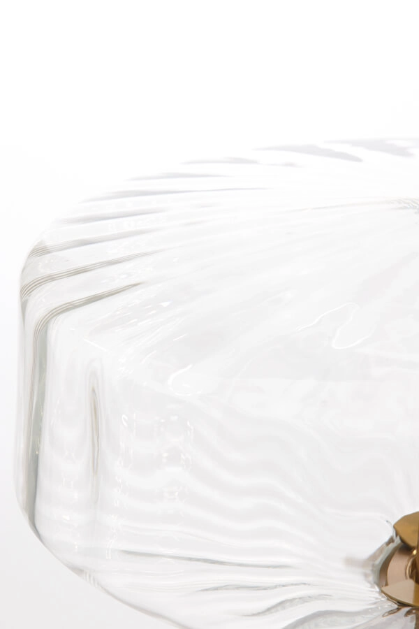 Table lamp Pleat gold Ø 30cm Light & Living 8717807687731