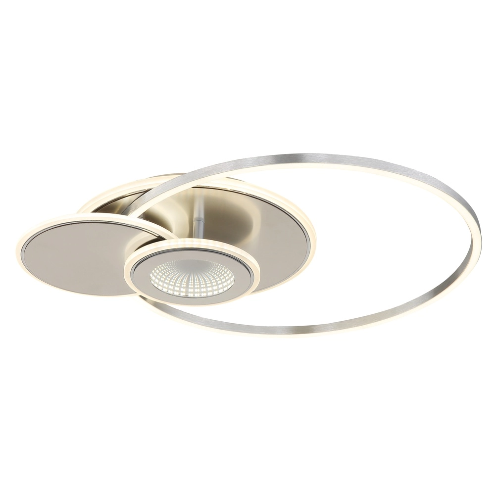 Design ceiling lamp Beltran silver grey