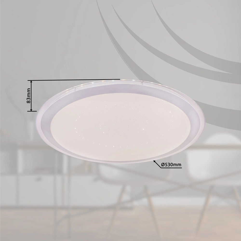 Plaffoniere Carry white Ø 53cm Globo 9007371394562