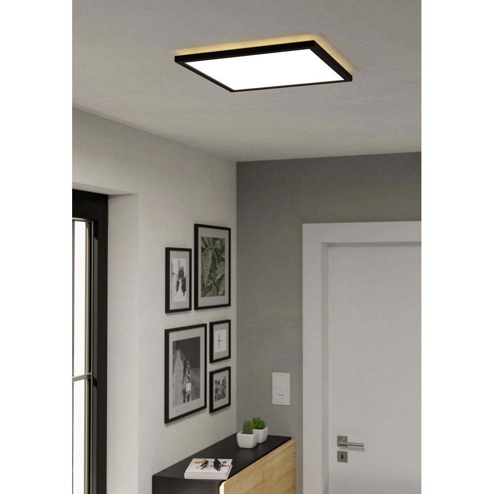 Smart bathroom lamp Rovito-Z Square - Black - 39x39cm Eglo 9008606329748