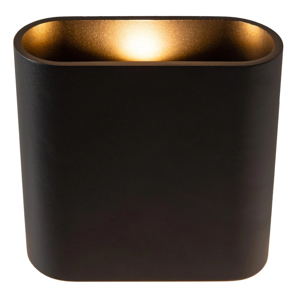 Design wall lamp Atila up and down black IP54 Lucide 5411212680112