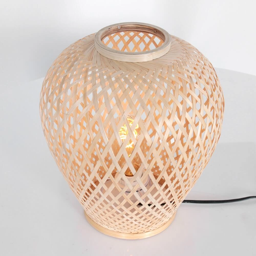 Bamboo Table Lamp Maze Ø 30cm Steinhauer 8712746147230