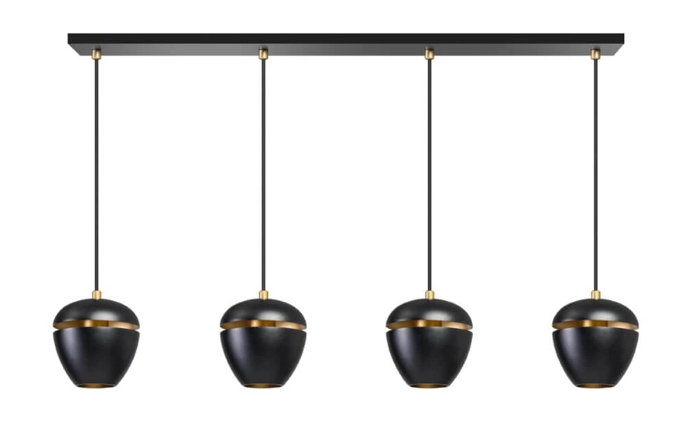 Unique pendant lamp Claire 4-light