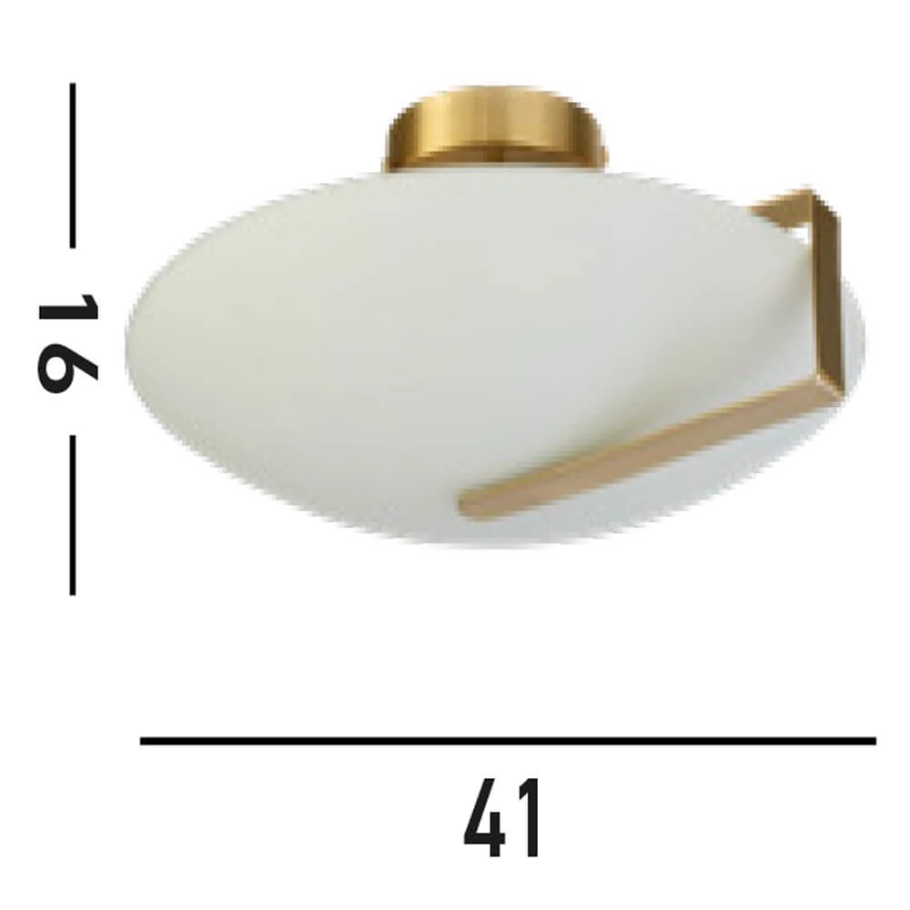 Ceiling lamp Sundial gold Searchlight 5053423274768