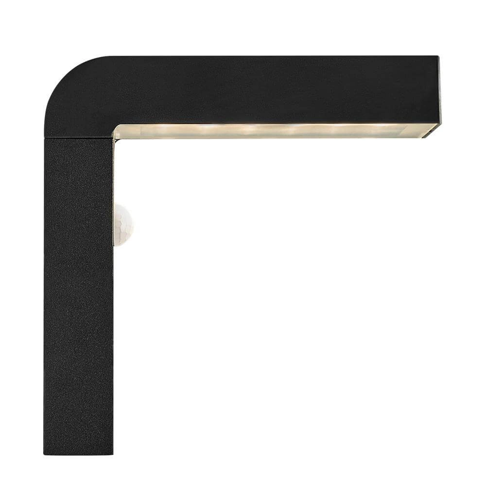 Solar wall lamp Alya black Nordlux 5704924004971