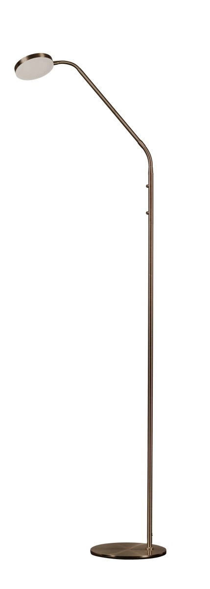 Rechargeable reading lamp Duuk bronze