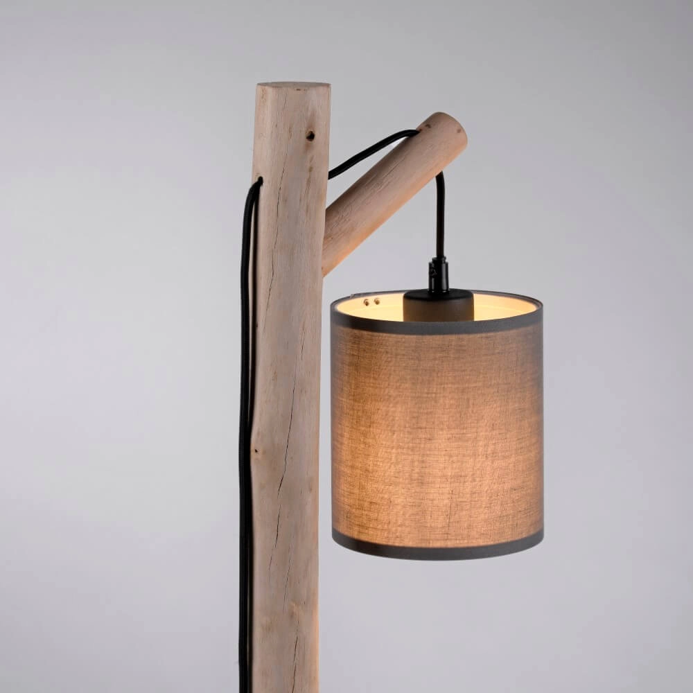 Country table lamp Green Tribu Taupe Just Light 4043689995188