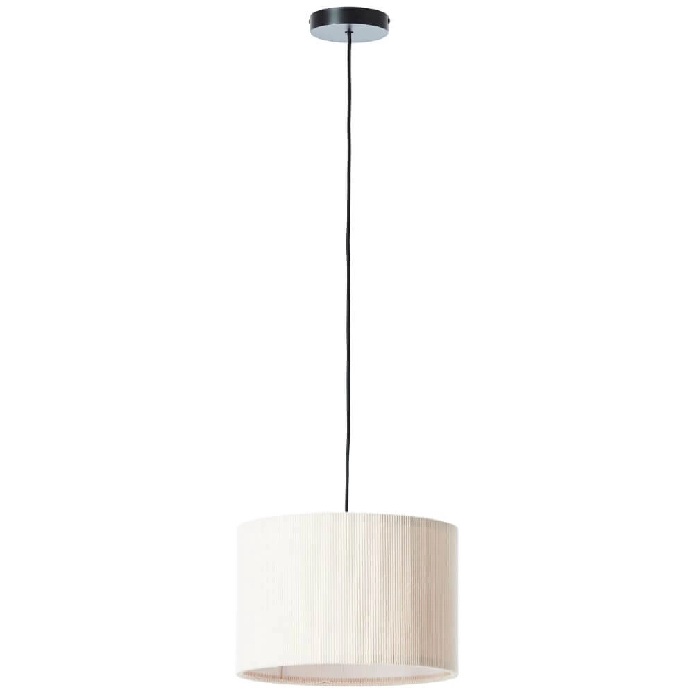 Design pendant lamp Tony cream Ø 35cm Brilliant 4004353446290