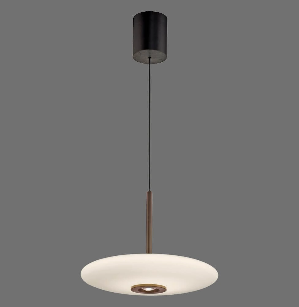 Hanging lamp Pure E-Vitrum designer brown Paul Neuhaus 4012248382677