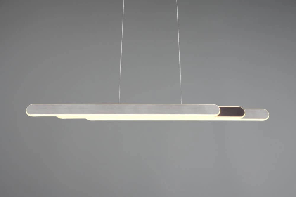 Hanging lamp Helios 130cm gray Trio 4017807577822