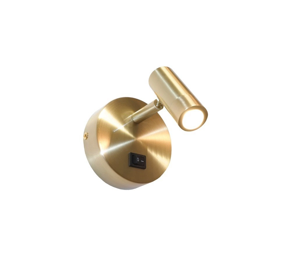 Gold wall lamp Simply Artdelight 8719831736133