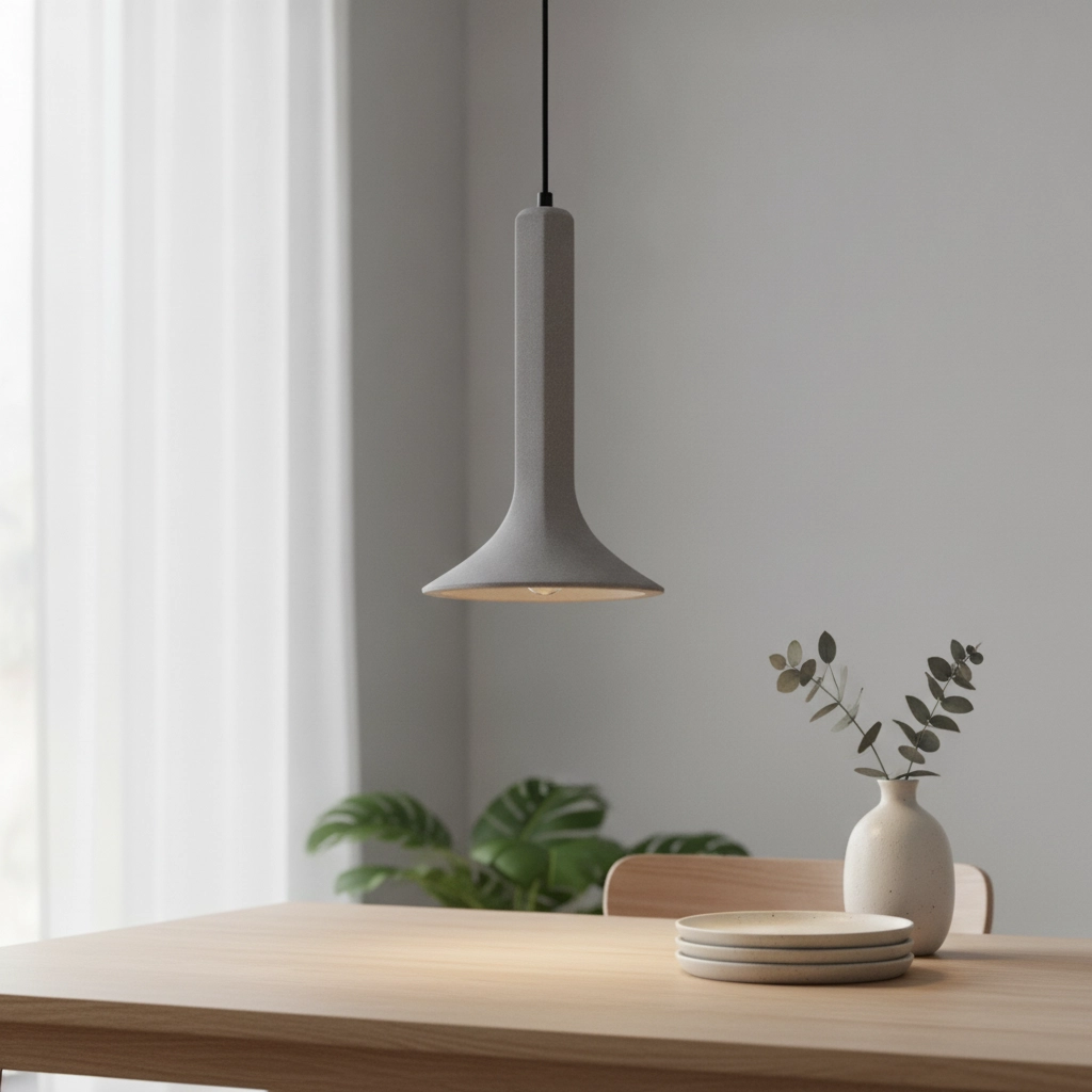 Unique pendant lamp Dylan grey Ø 22.3cm