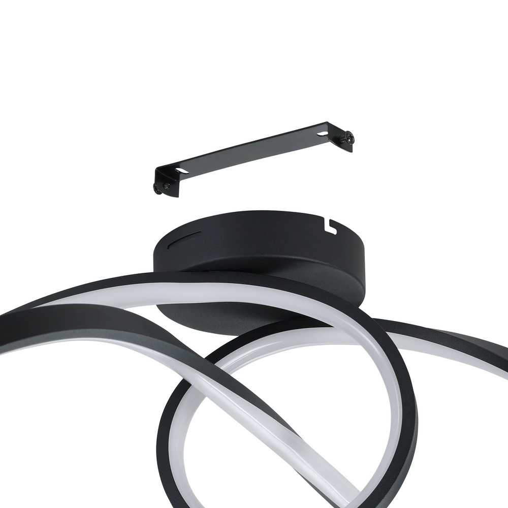 Zigbee ceiling lamp Calarossa-Z LED - Black Eglo 9008606312948
