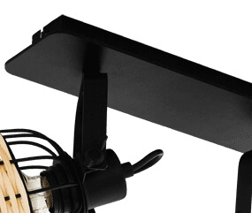 Ceiling light Anwick 1 Rattan Eglo 9002759433260