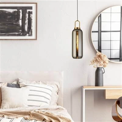 Pendant Lamp Glass Pipette Searchlight 5053423188638