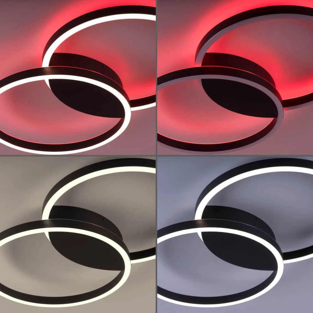 Design ceiling lamp Q-Marko round Paul Neuhaus 4012248366615