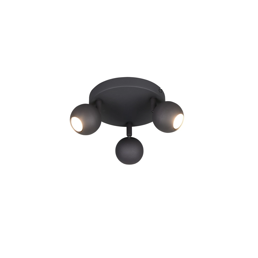 Surface-mounted spot Enaro 3-light anthracite