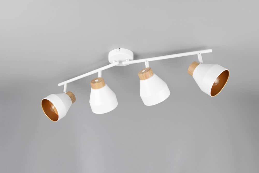 Design ceiling lamp 4-light Valentin white Trio 4017807637441