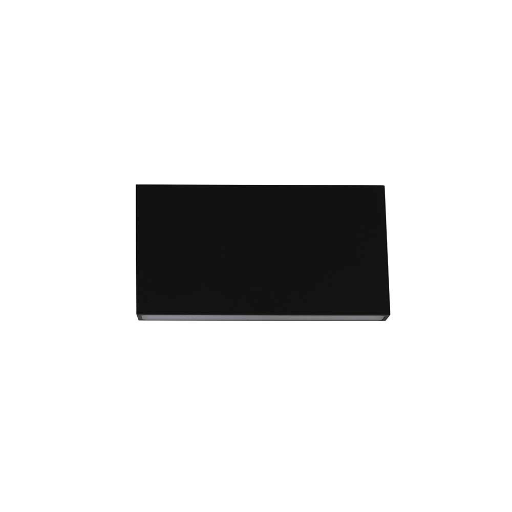 Black wall spot Box 17cm - black
