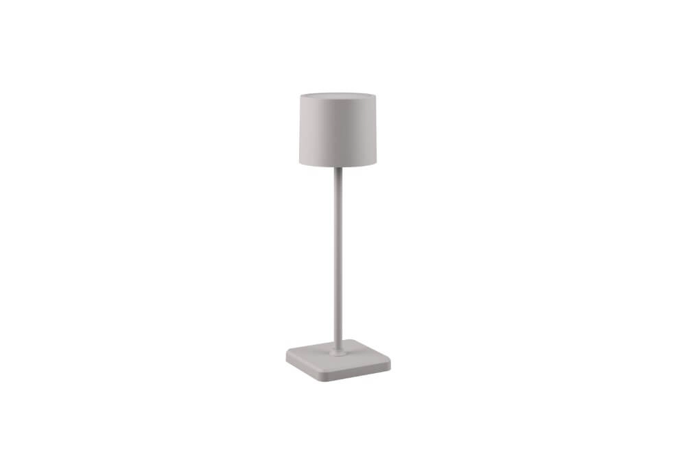 Rechargeable table lamp Fernandez Grey outside Trio 4017807564341
