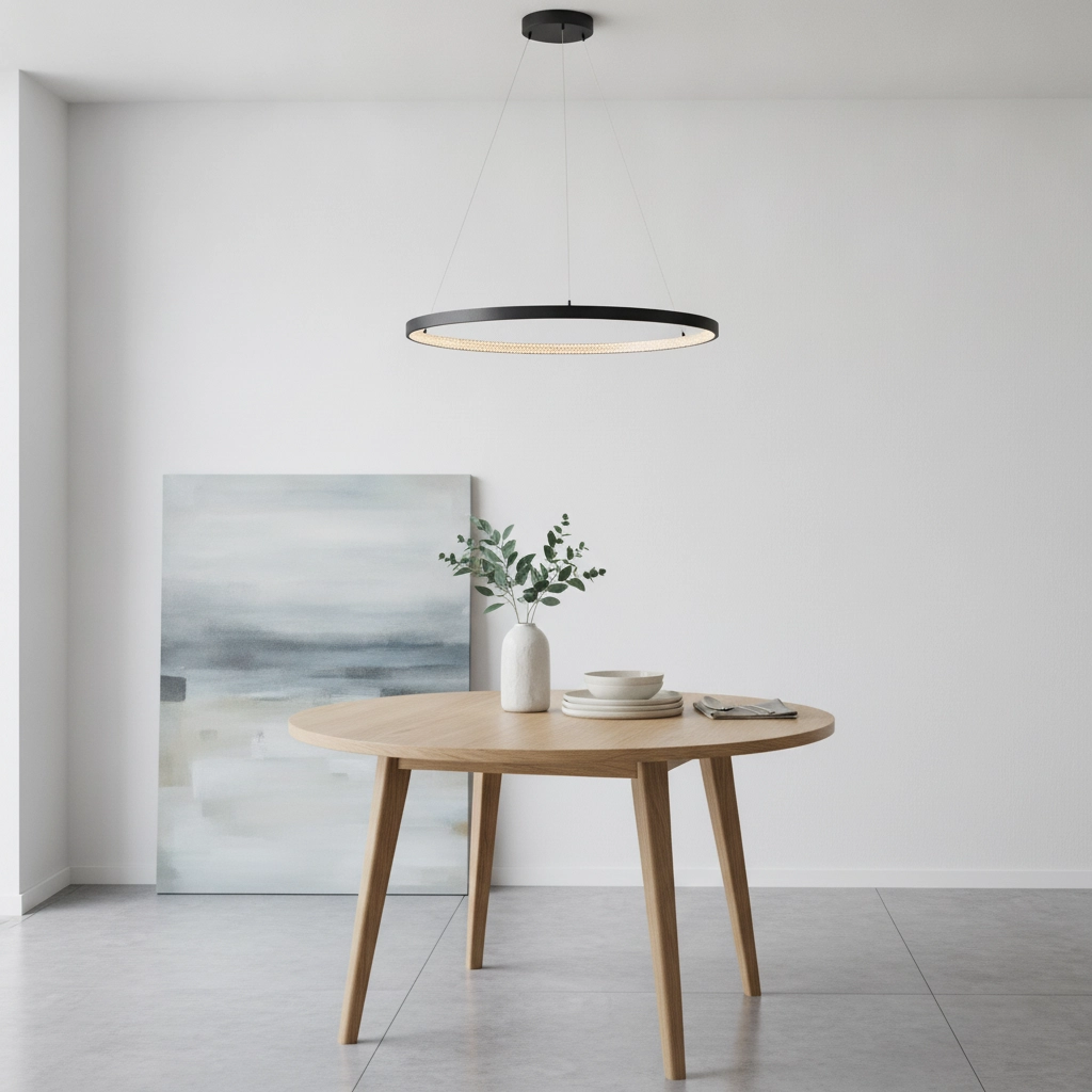 Pendant lamp Preston black Ø 110cm