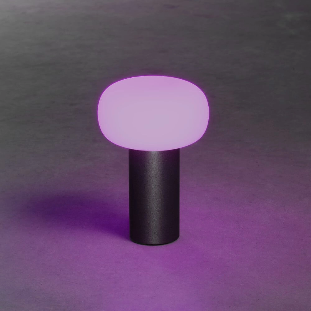 Rechargeable table lamp Antibes anthracite KonstSmide 7318308267524