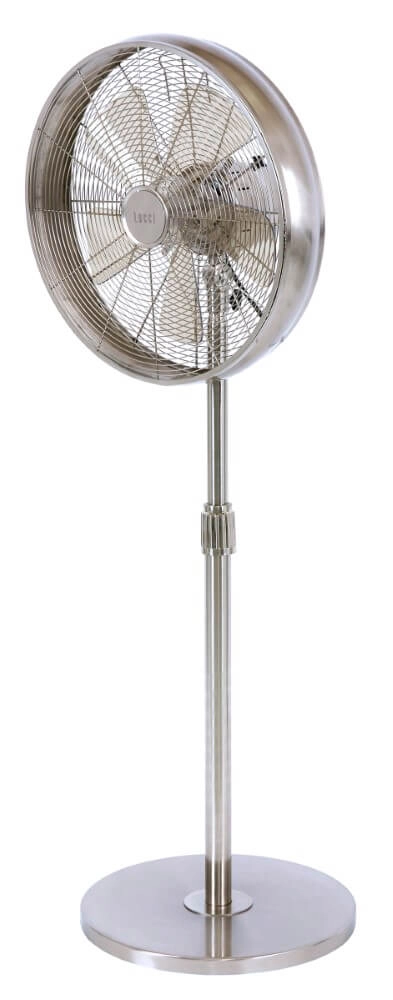 Standing fan Breeze Pedestal Fan Ø 46cm - Stainless steel