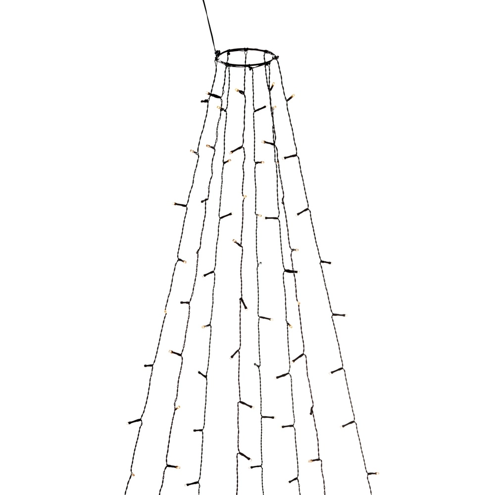Lighting set 4m - 8x 50 led - 2200K for Christmas tree KonstSmide 7318306321815