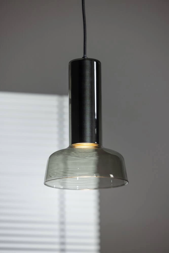 Pendant lamp Beal smoke glass Ø 35cm ETH 8720195308249